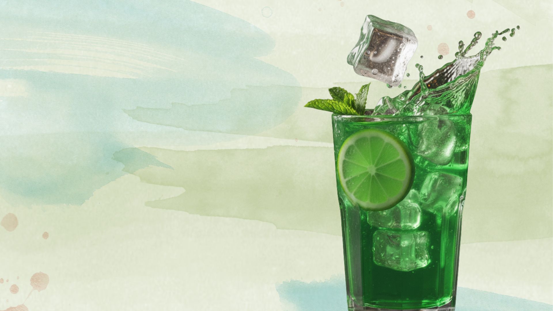 Refreshing green beverage